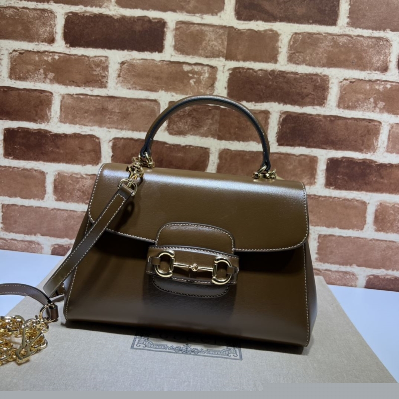 G*u*i top handle bags